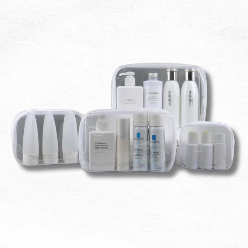 Toiletry Bag - Compact and Clear Organizer