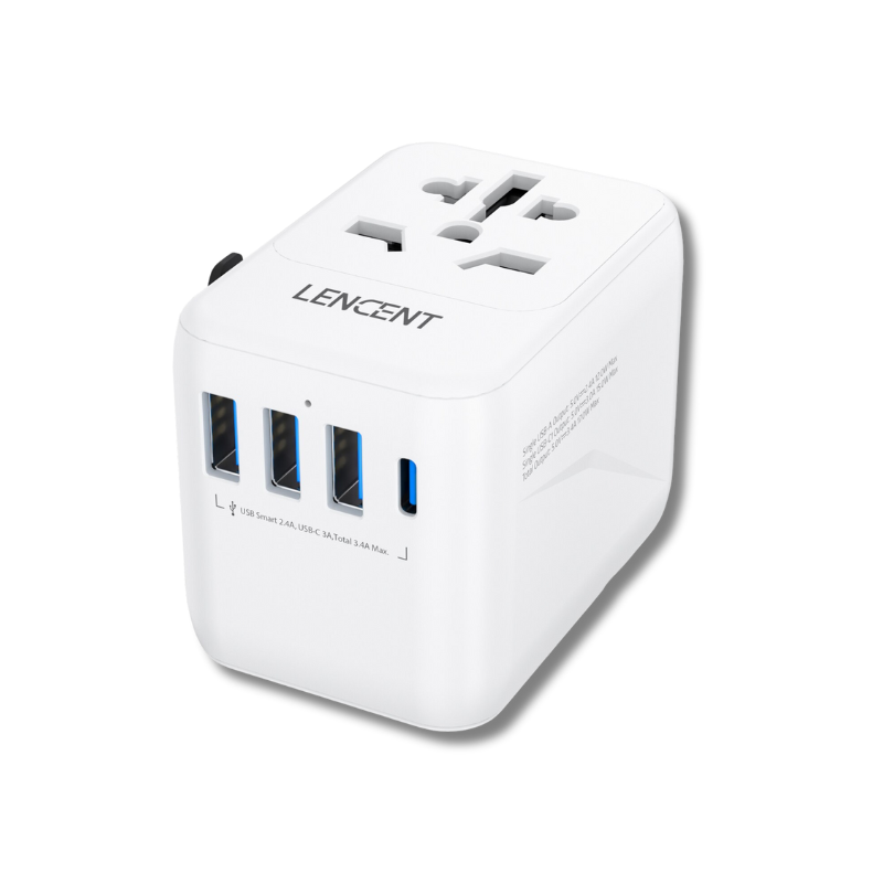 Universal Travel Adapter – 8-in-1 International Travel Adapter